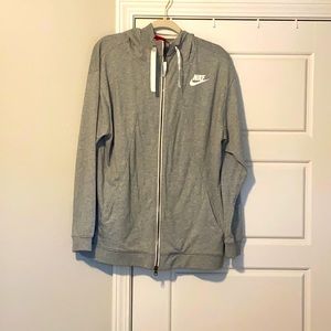 Hooded lightweight Nike Zip Up